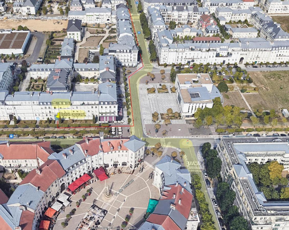Appartement Familial Disney Val D'Europe La Vallee, Wifi Et Parking Serris Eksteriør billede